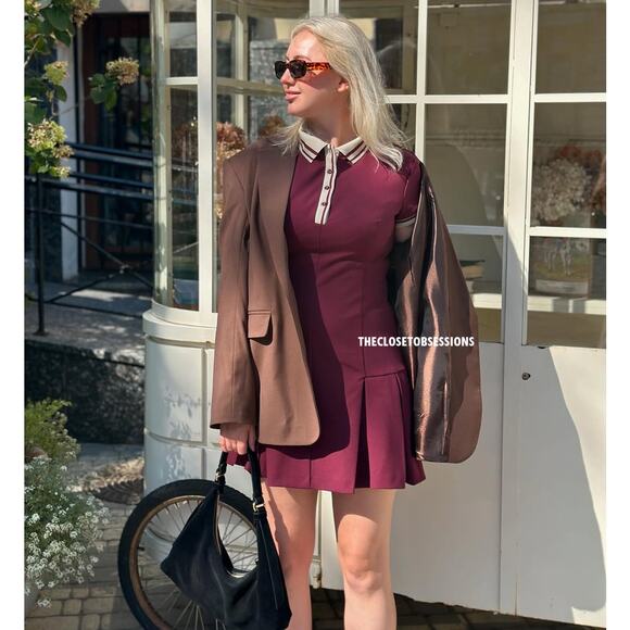 ZARA BLOGGER FAVE!!! Collared Short Dress NWT - Picture 11 of 16